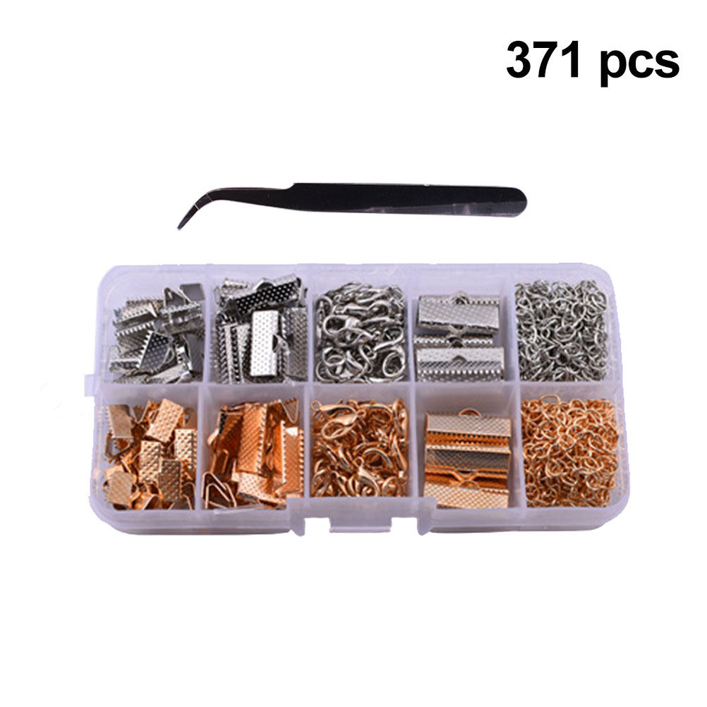 Tools Jewelry Making - 371Pcs Gold Necklace Buckle Jewelry Making