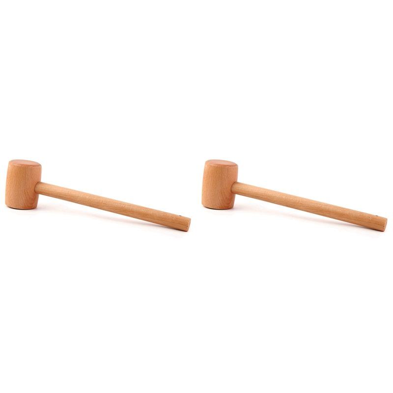 Mallet Wood Carving - AT05-2X Beech Wood Leather Carving Hammer