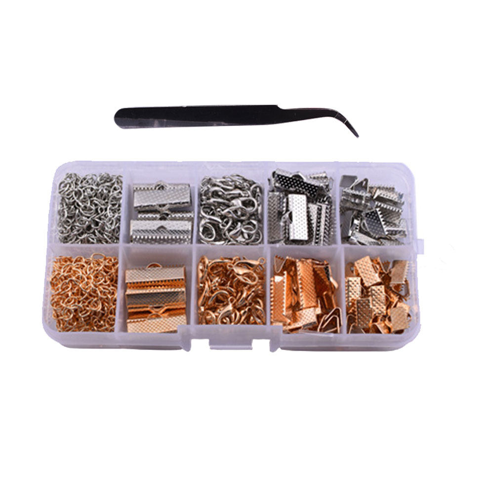 371Pcs Gold Necklace Buckle Je - огляд і ціна Tools Jewelry Making