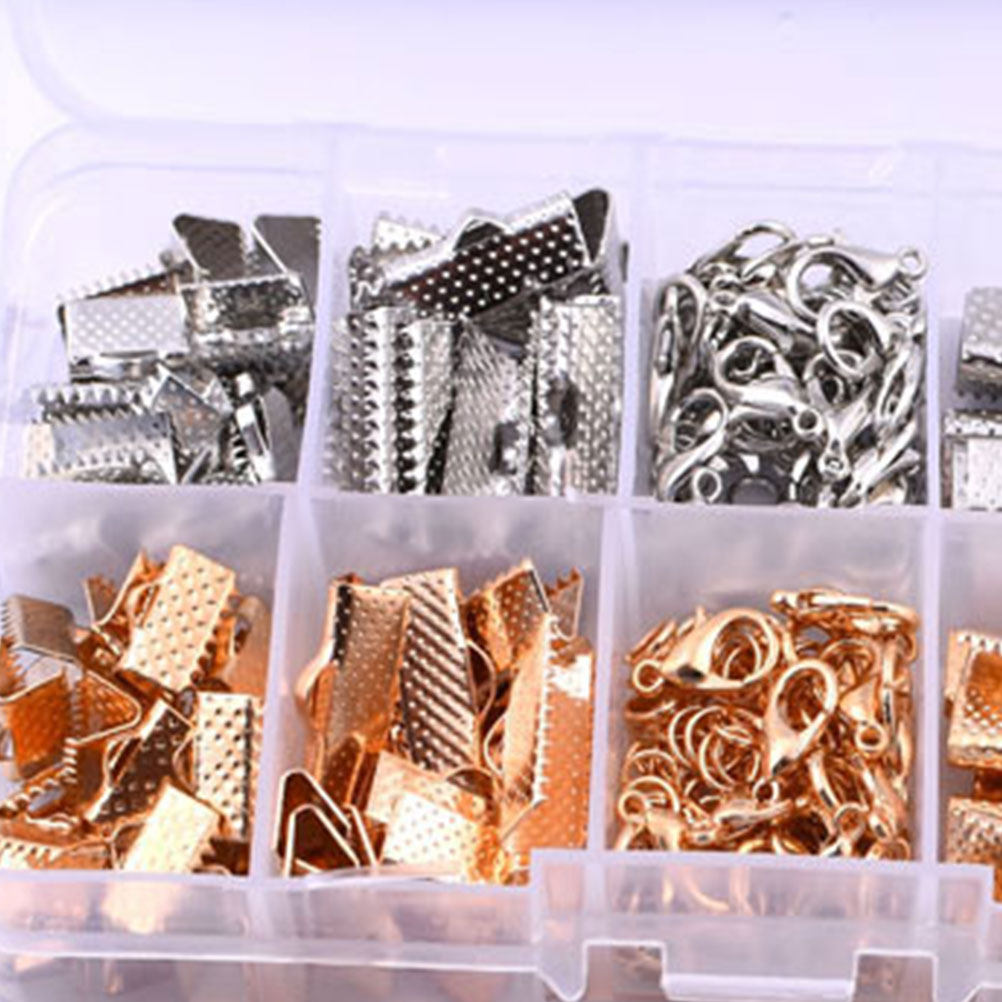 371Pcs Gold Necklace Buckle Je - огляд і ціна Tools Jewelry Making