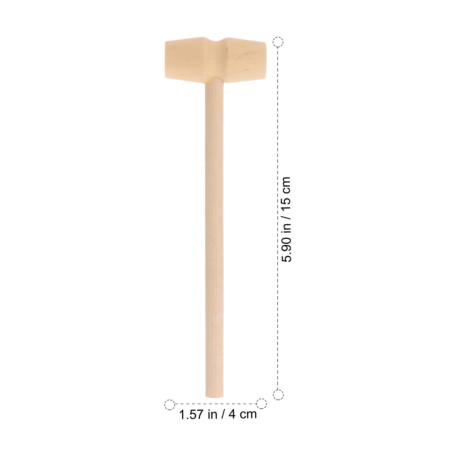 20Pcs Kid Wooden Mini Mallet U - огляд і ціна Mallet Wood Carving