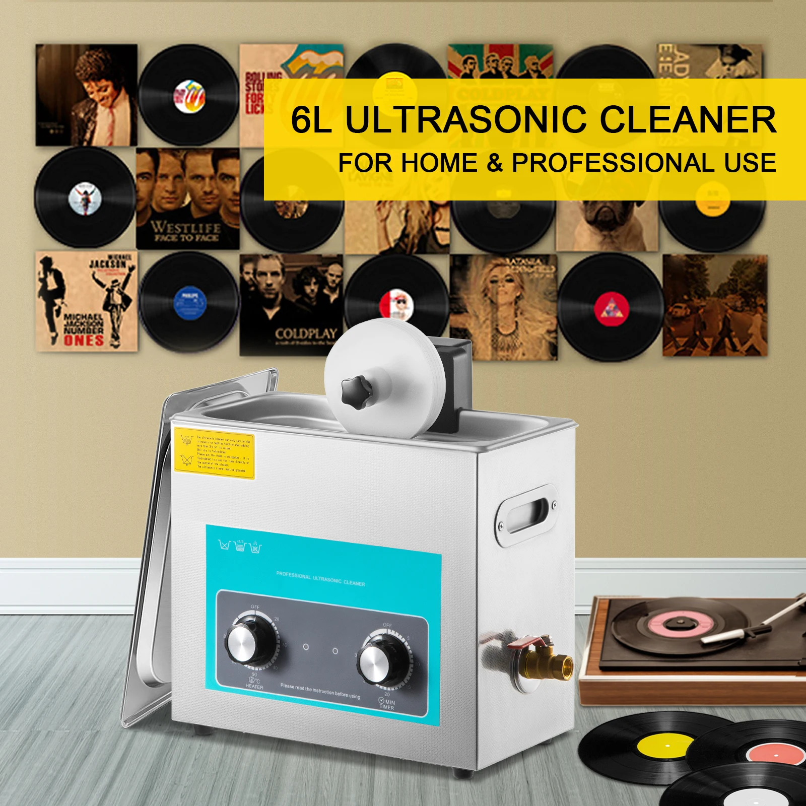 SIHAO 6L Vinyl Record Cleaner  - огляд і ціна Tools Jewelry Making