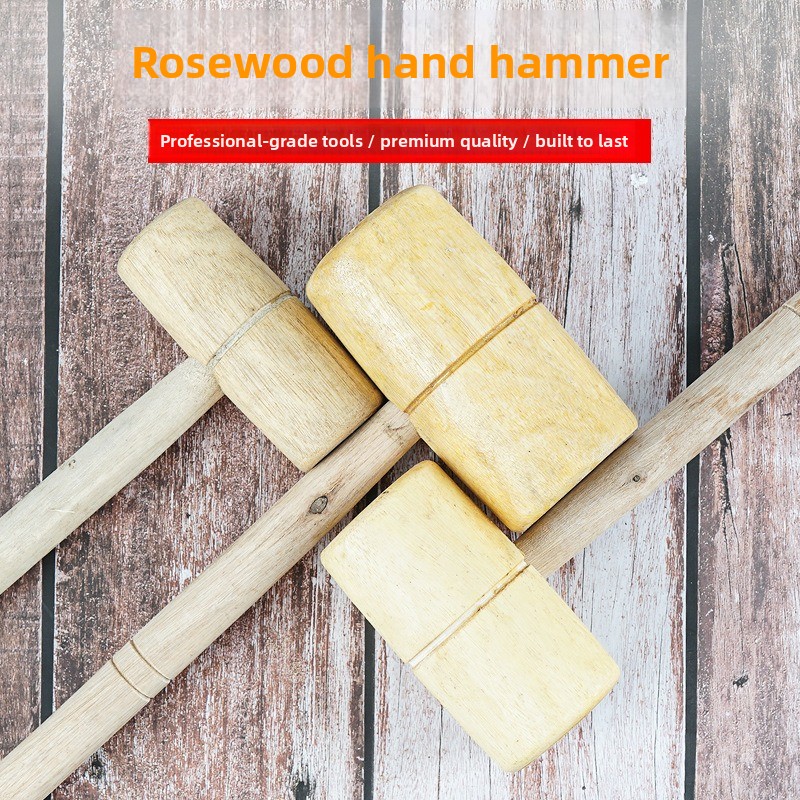Wooden Mallet with Handle, Sol - огляд і ціна Mallet Wood Carving