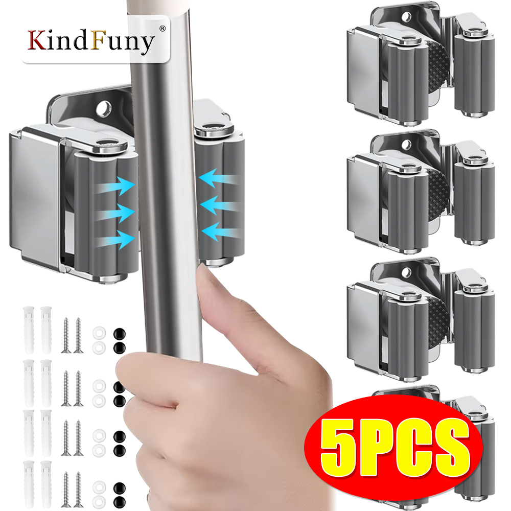  Stainless Steel Mop Clip Hol - огляд і ціна Workshop Tools On Wall