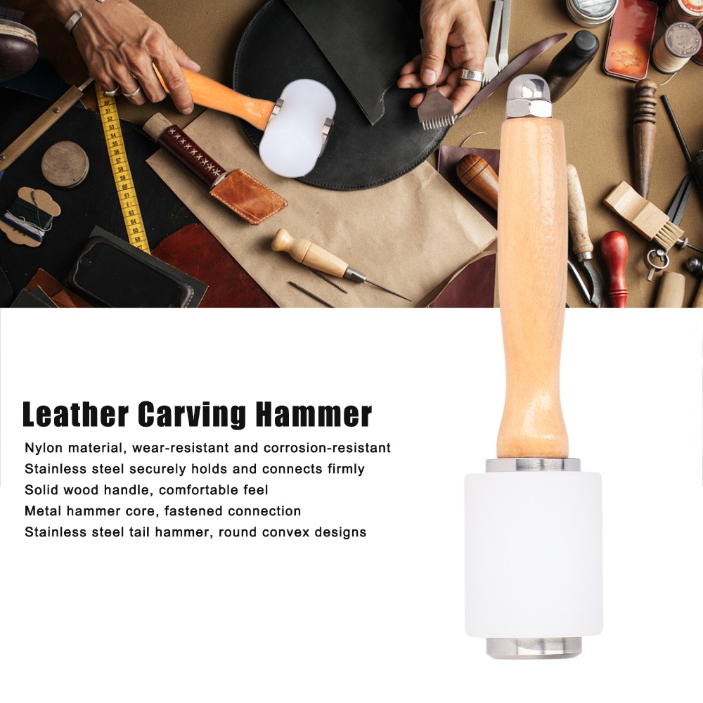 Multiple Materials Leather Car - огляд і ціна Mallet Wood Carving
