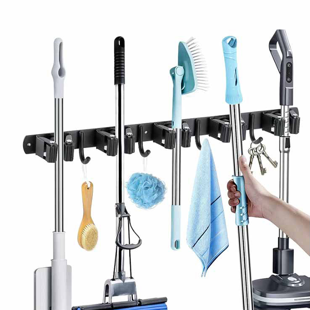 Stainless Steel Mop and Broom  - огляд і ціна Workshop Tools On Wall