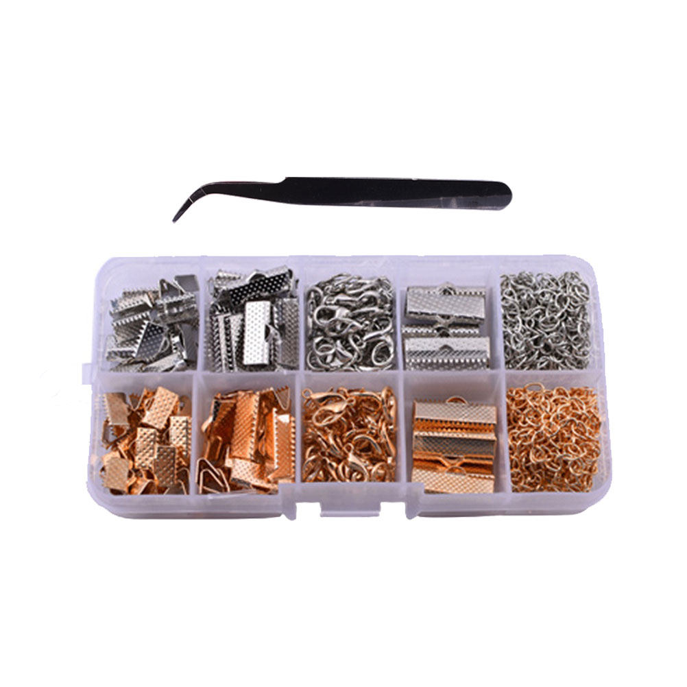 371Pcs Gold Necklace Buckle Je - огляд і ціна Tools Jewelry Making
