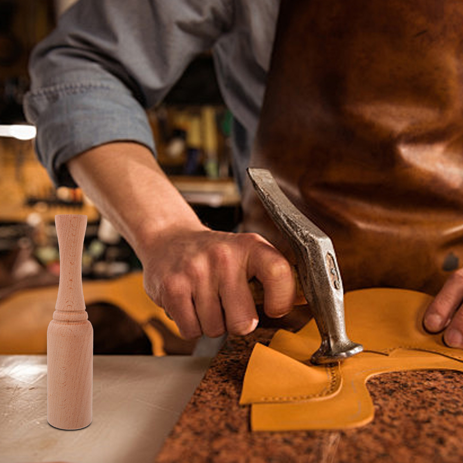 Smooth Comfort Grip Beech Wood - огляд і ціна Mallet Wood Carving