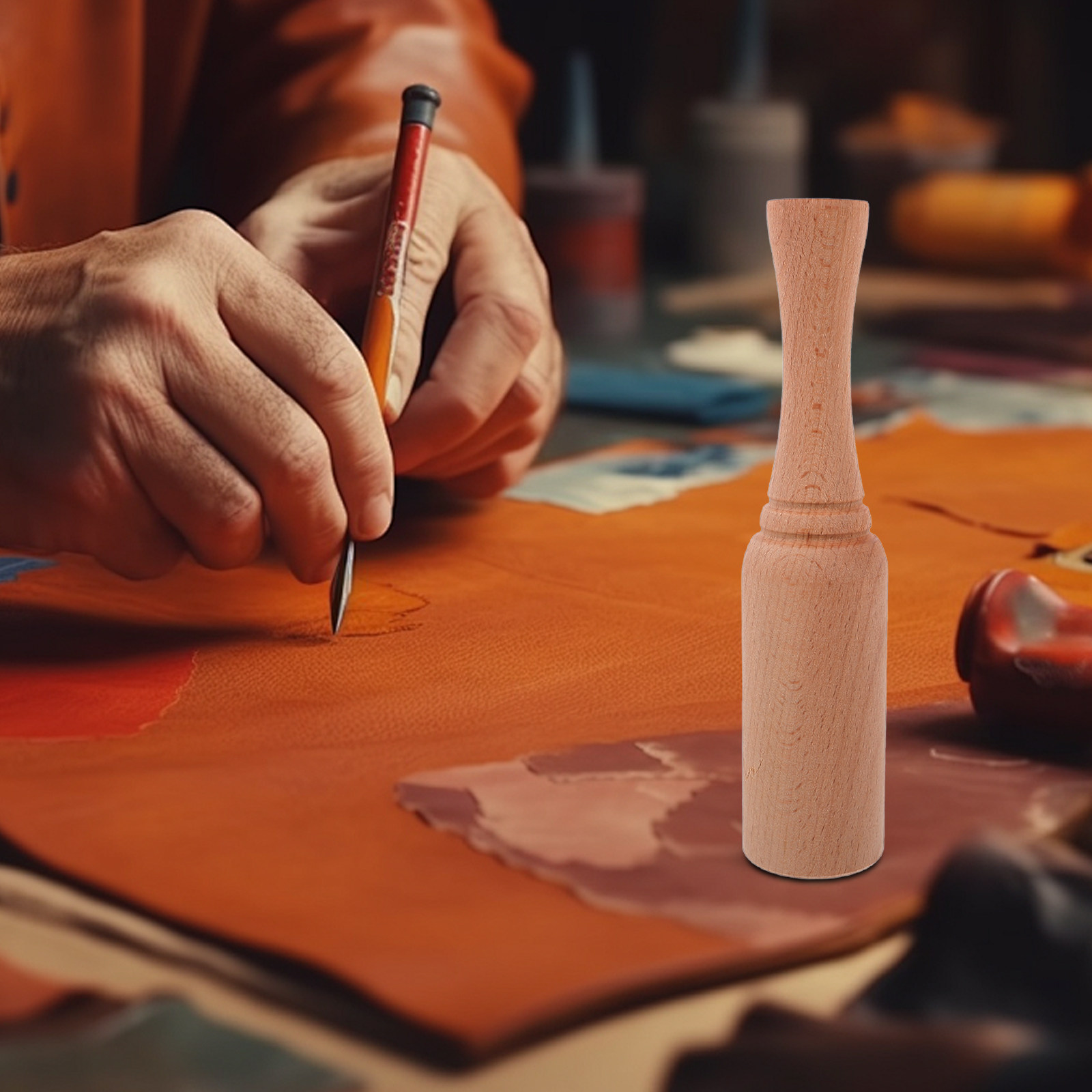 Compact Lightweight Wooden Ham - огляд і ціна Mallet Wood Carving
