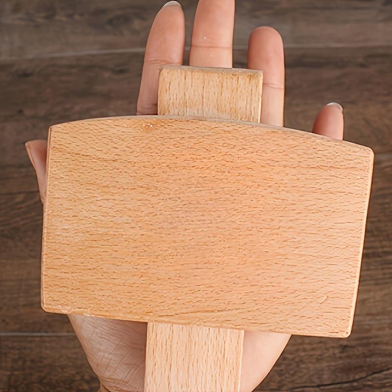1Pc DIY Leather Beech Solid Wo - огляд і ціна Mallet Wood Carving