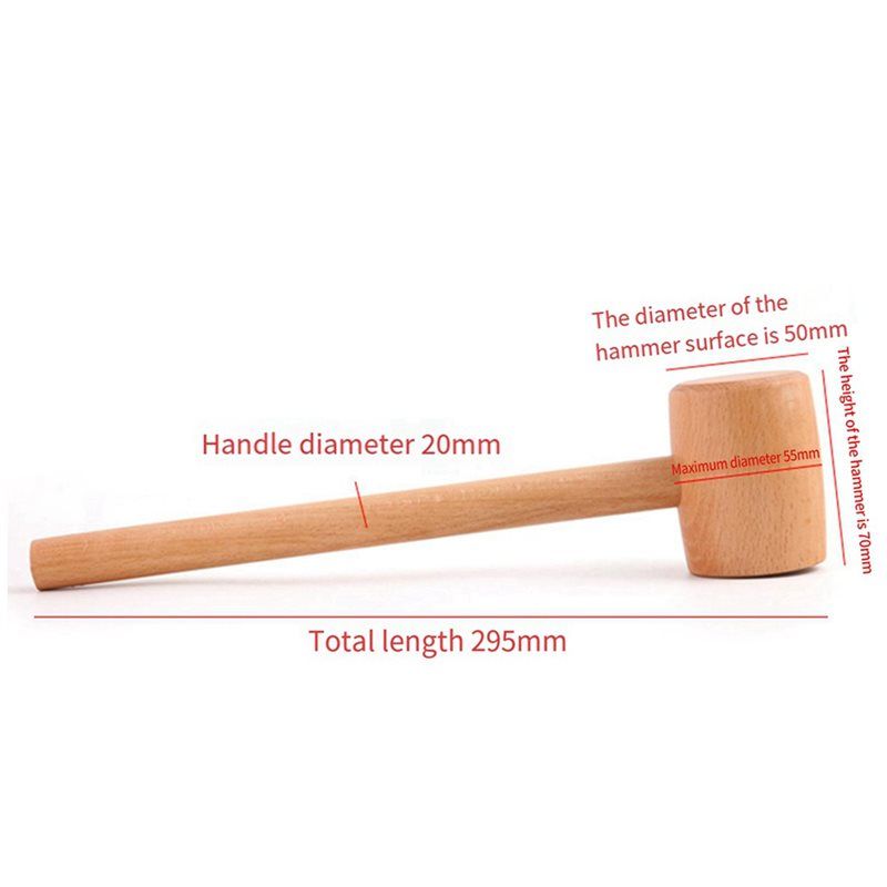 AT05-2X Beech Wood Leather Car - огляд і ціна Mallet Wood Carving